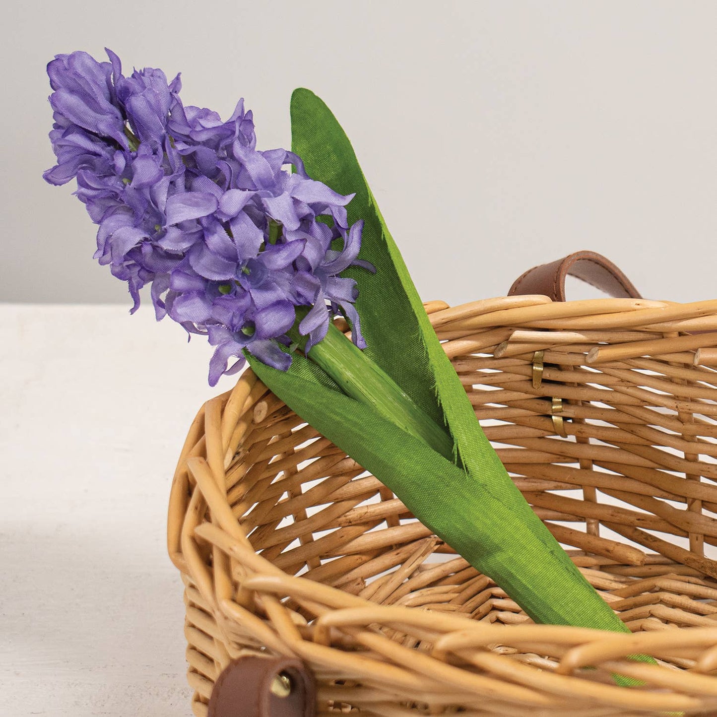 Purple Hyacinth Stem - 11"H