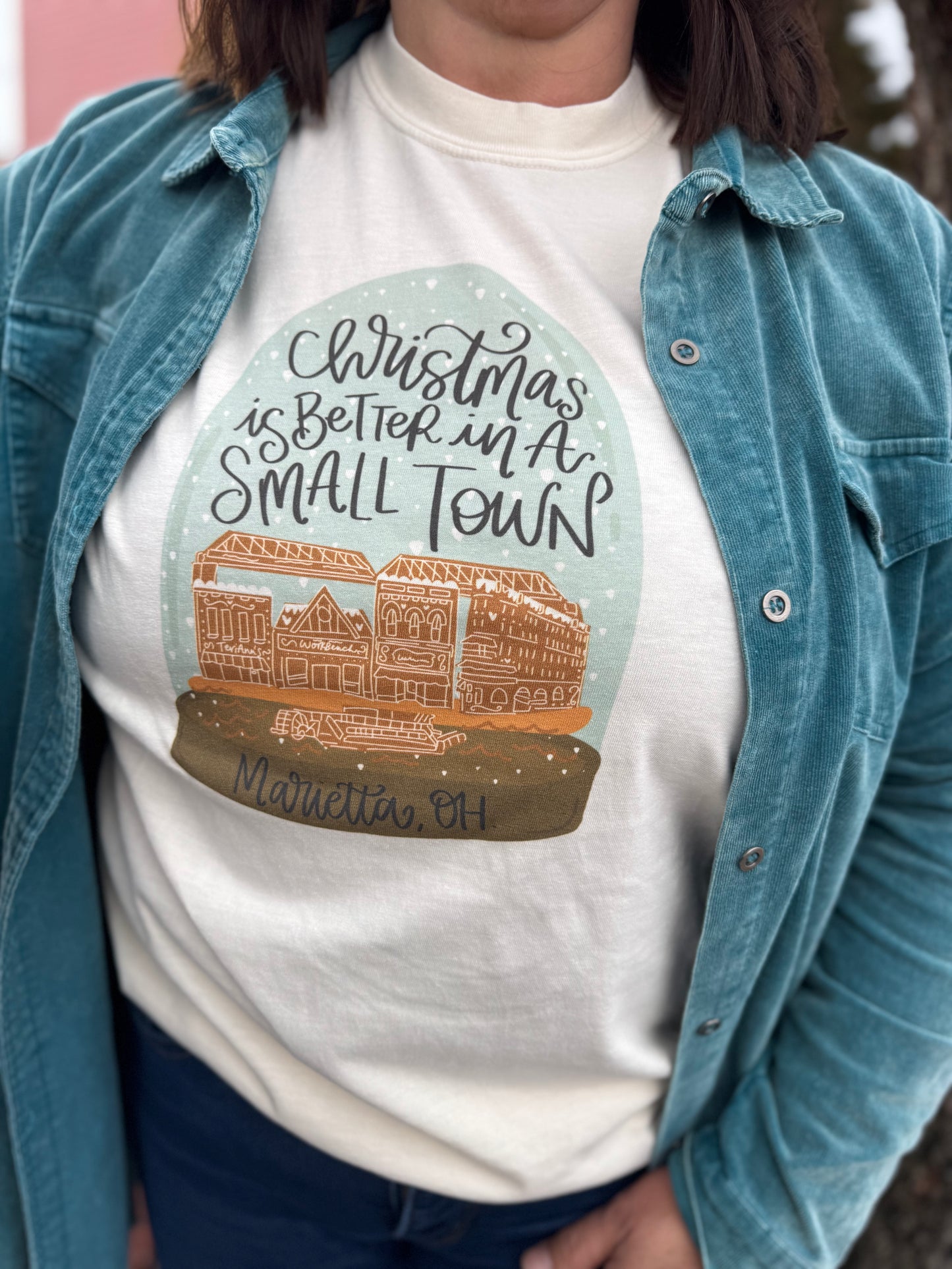 Christmas is Better in Marietta TShirt