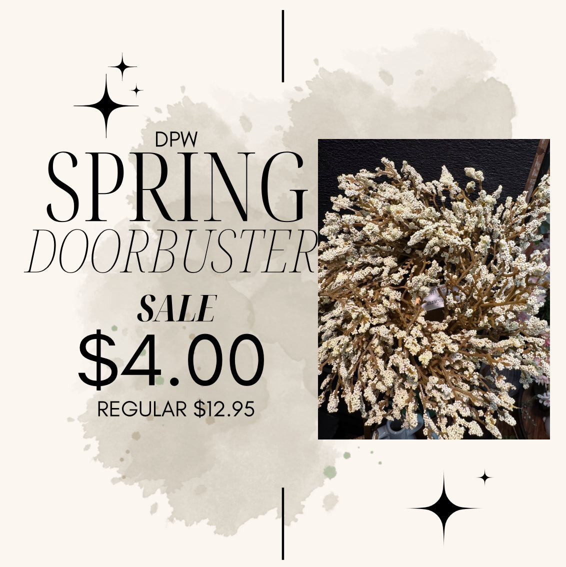 Doorbuster Spring- Array Ring