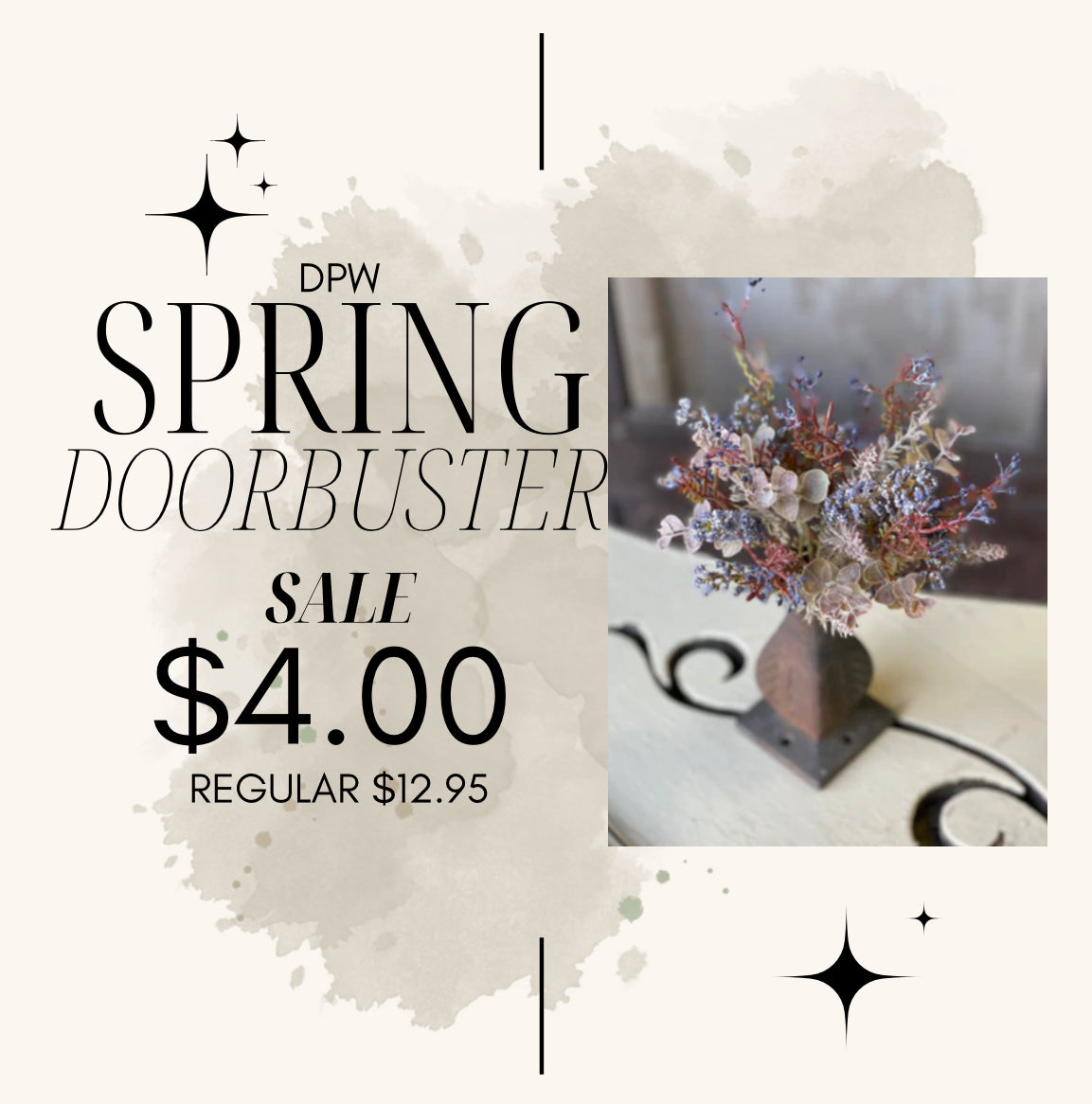 Doorbuster Spring- Blue Haze Bush