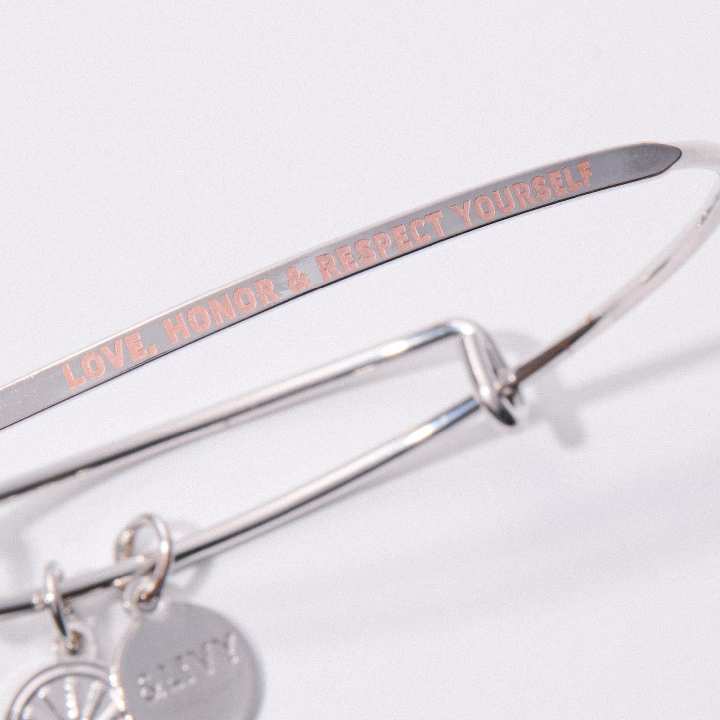 Silver Love, Honor & Respect Yourself Posy