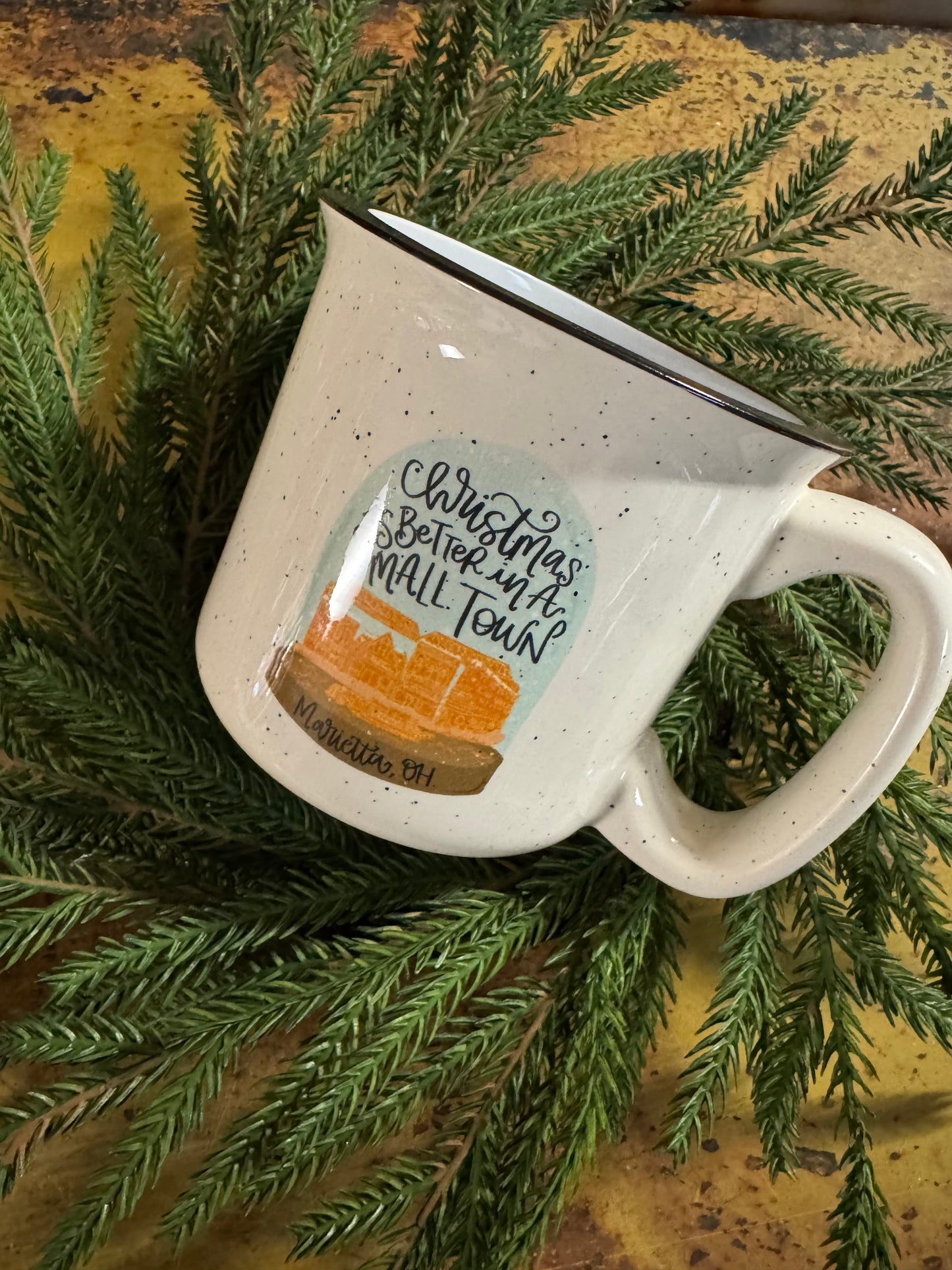 Christmas Is Better in Marietta Camp Mug