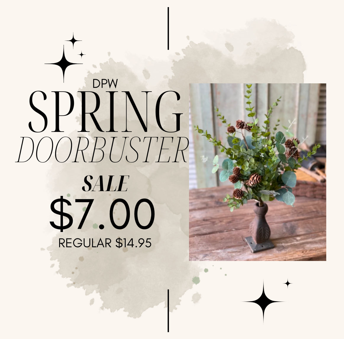 Doorbuster Spring- Pine Bush