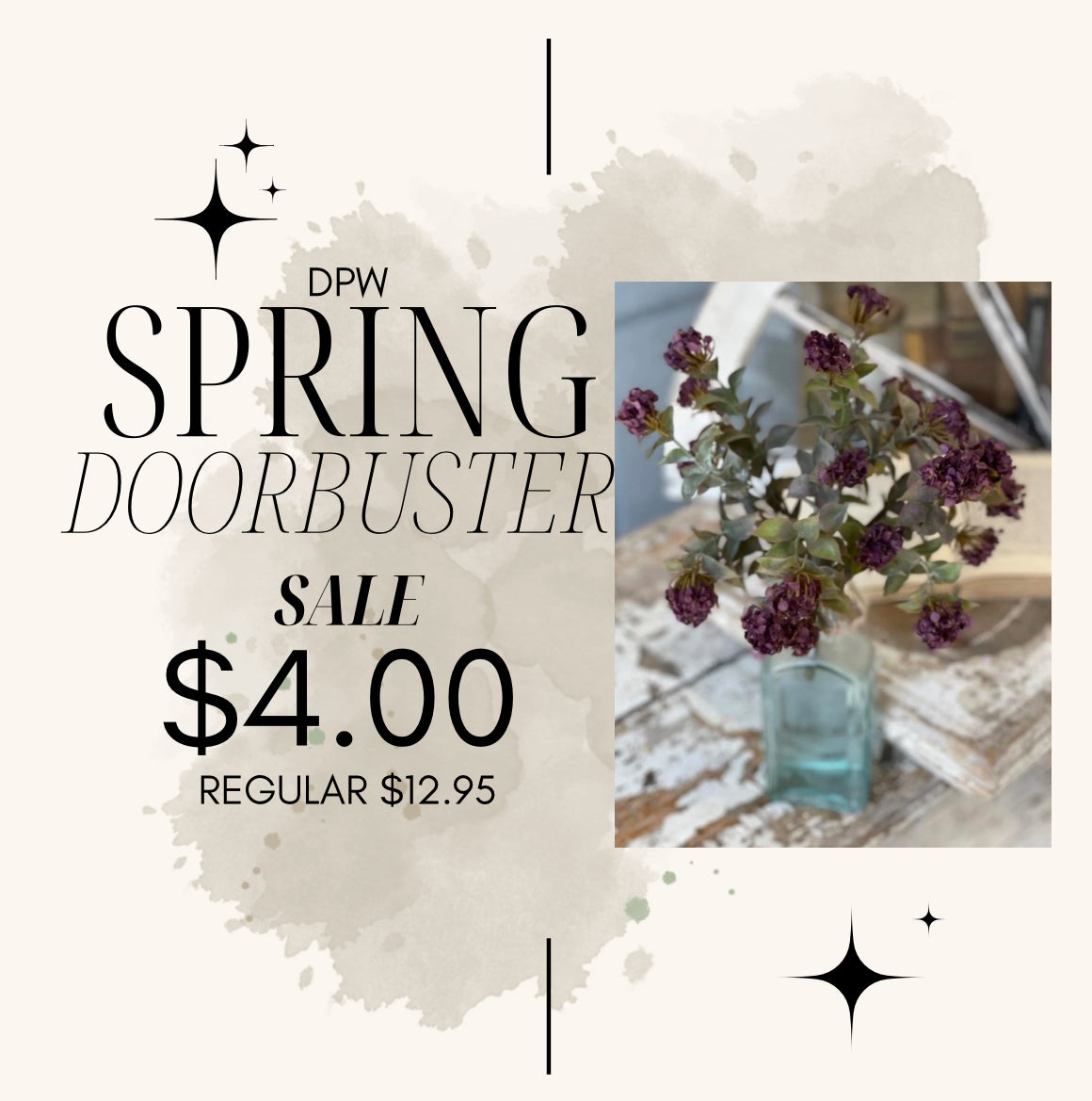 Doorbuster Spring- Late Bloomer Bush