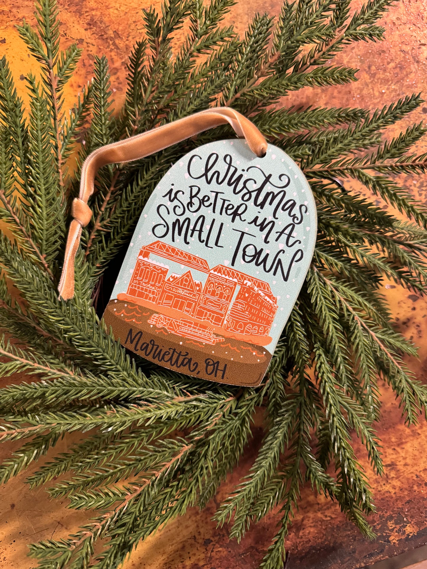 Christmas Is Better In Marietta Ornament