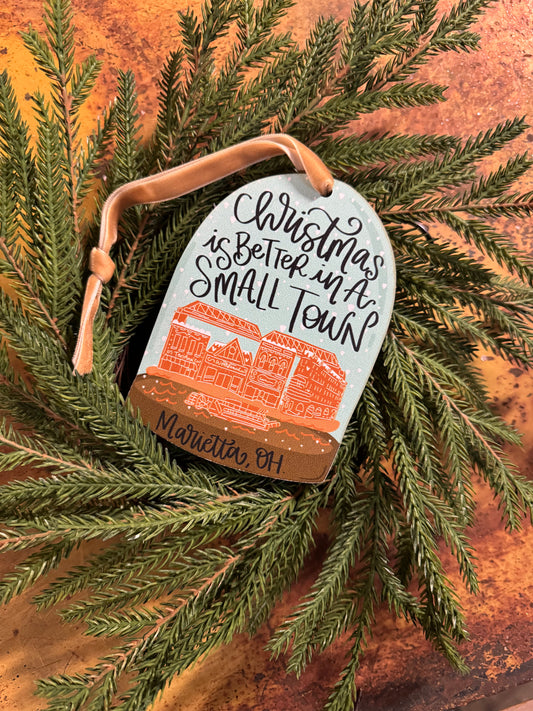 Christmas Is Better In Marietta Ornament